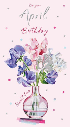 Picture of APRIL BIRTHDAY CARD
